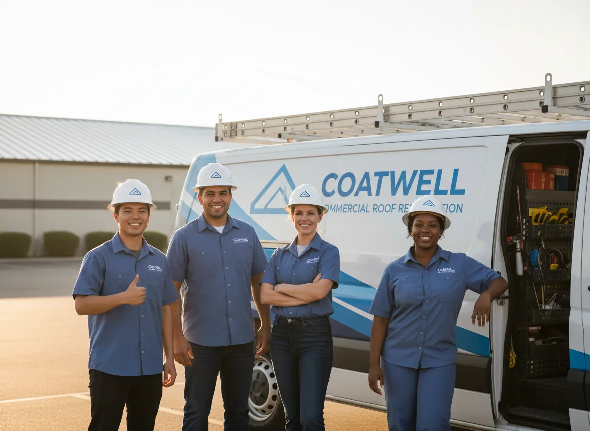 Commercial roof coating company in Melcroft, PA